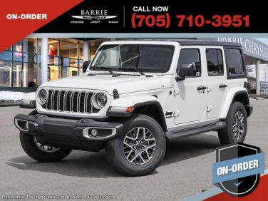 New 2026 Jeep Wrangler Sahara Sahara 4 Door 4x4 for sale online - Ontario Approved