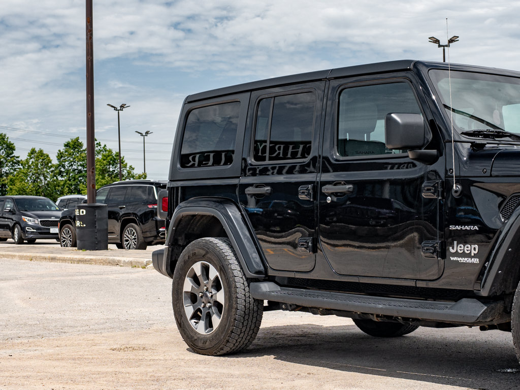 Used 2021 Jeep Wrangler Unlimited Sahara Unlimited Sahara 4x4 for sale online - Ontario Approved