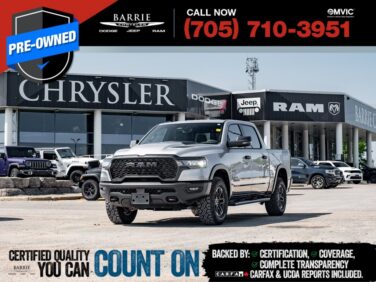 Used 2025 Ram 1500 Rebel Rebel 4x4 Crew Cab 5'7 Box for sale online - Ontario Approved