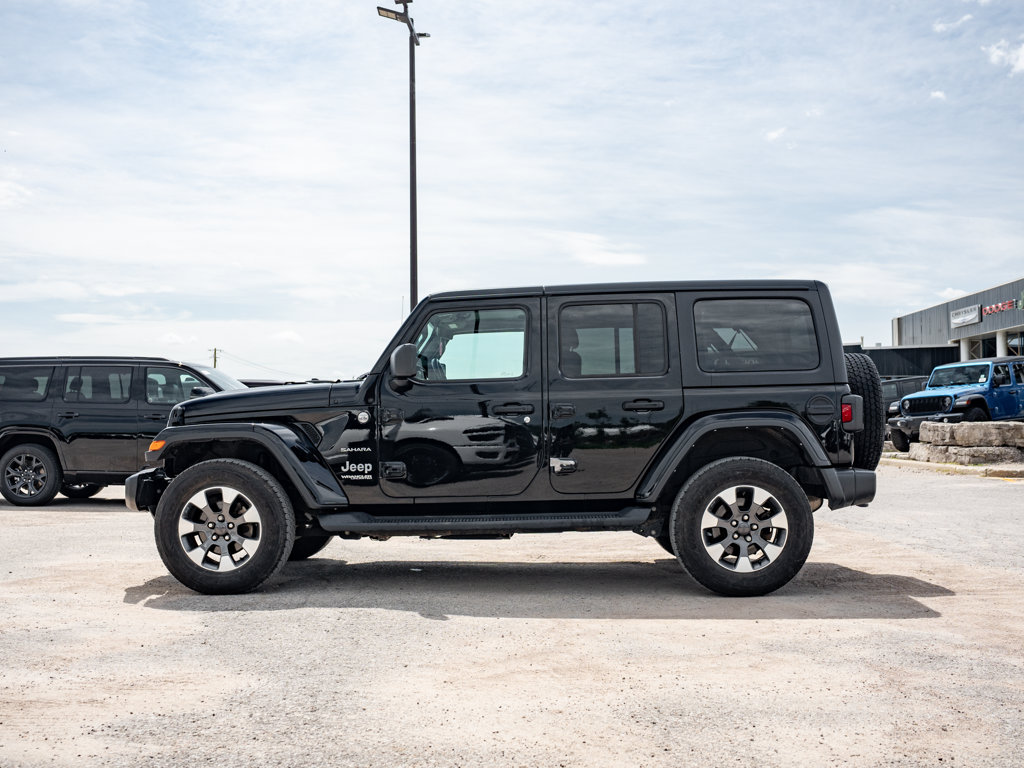 Used 2021 Jeep Wrangler Unlimited Sahara Unlimited Sahara 4x4 for sale online - Ontario Approved
