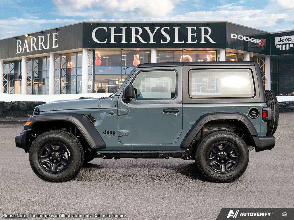 New 2026 Jeep Wrangler Sport Sport 2 Door 4x4 for sale online - Ontario Approved