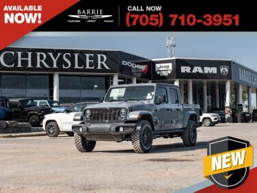 New 2026 Jeep Gladiator Willys Willys 4x4 for sale online - Ontario Approved