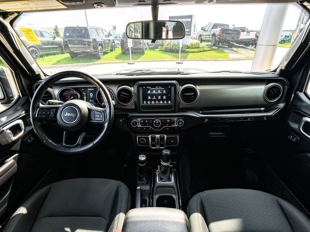 Used 2021 Jeep Wrangler Unlimited Willys Unlimited Willys 4x4 for sale online - Ontario Approved