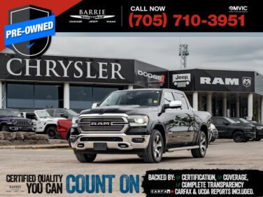 Used 2022 Ram 1500 Laramie Laramie 4x4 Crew Cab 5'7 Box for sale online - Ontario Approved
