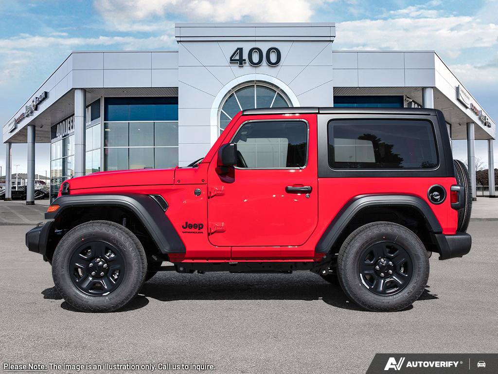 New 2026 Jeep Wrangler Sport Sport 2 Door 4x4 for sale online - Ontario Approved