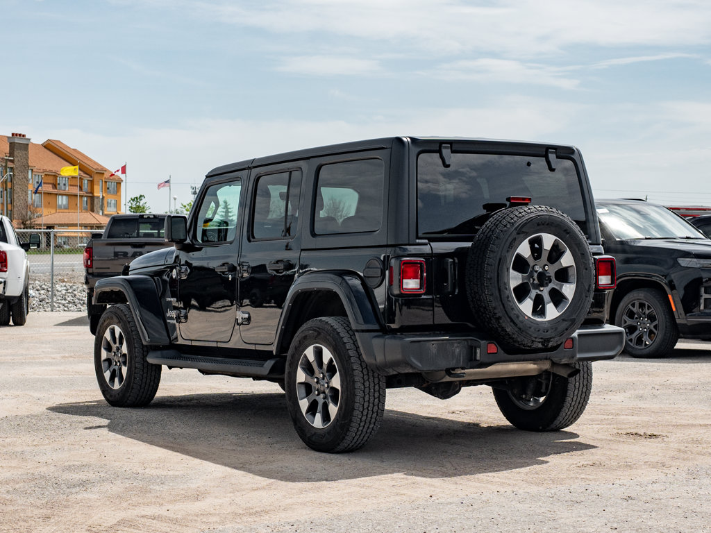 Used 2021 Jeep Wrangler Unlimited Sahara Unlimited Sahara 4x4 for sale online - Ontario Approved