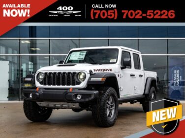 New 2026 Jeep Gladiator Mojave Mojave 4x4 for sale online - Ontario Approved