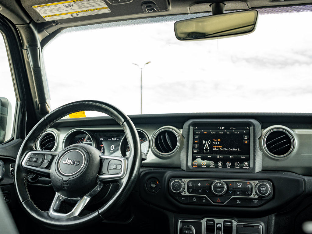Used 2021 Jeep Wrangler Unlimited Sahara Unlimited Sahara 4x4 for sale online - Ontario Approved