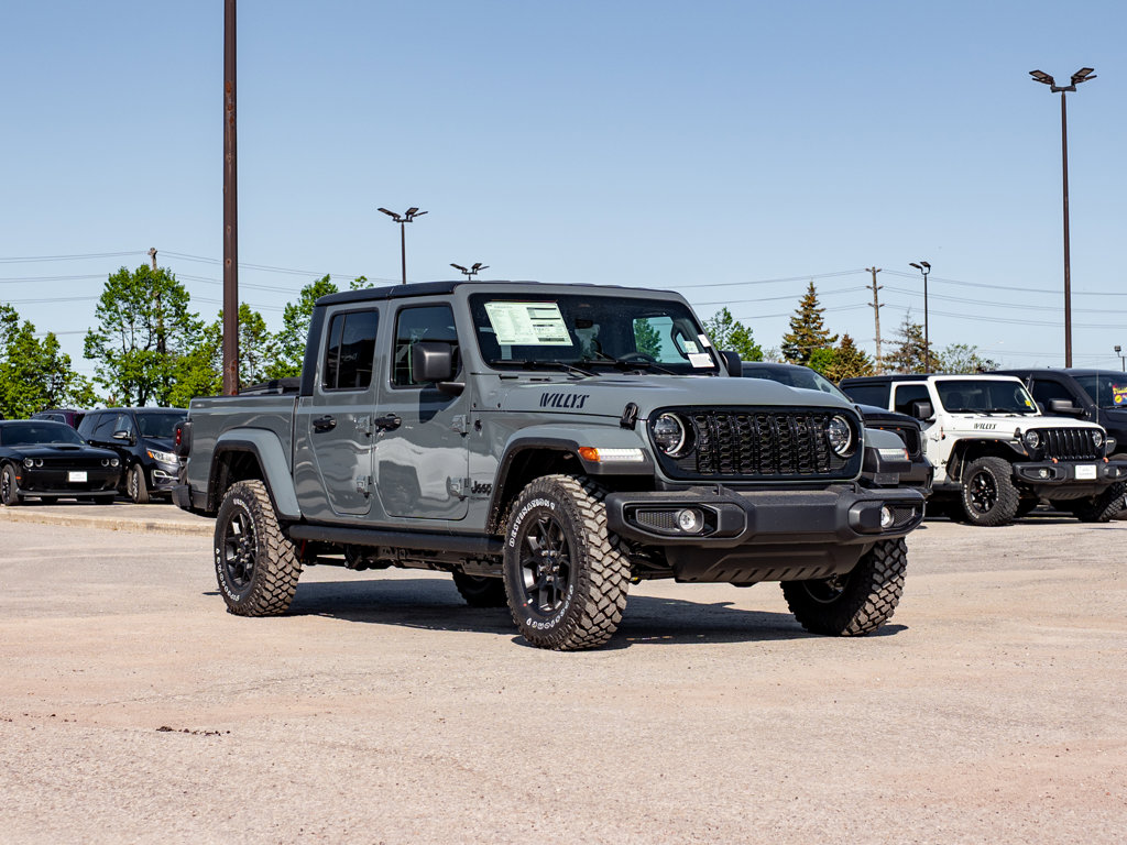 New 2026 Jeep Gladiator Willys Willys 4x4 for sale online - Ontario Approved