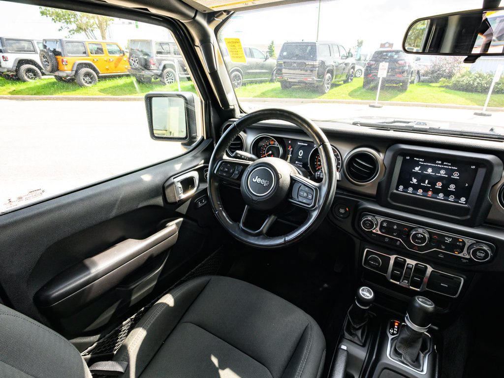 Used 2021 Jeep Wrangler Unlimited Willys Unlimited Willys 4x4 for sale online - Ontario Approved
