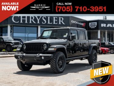 New 2026 Jeep Gladiator Willys Willys 4x4 for sale online - Ontario Approved