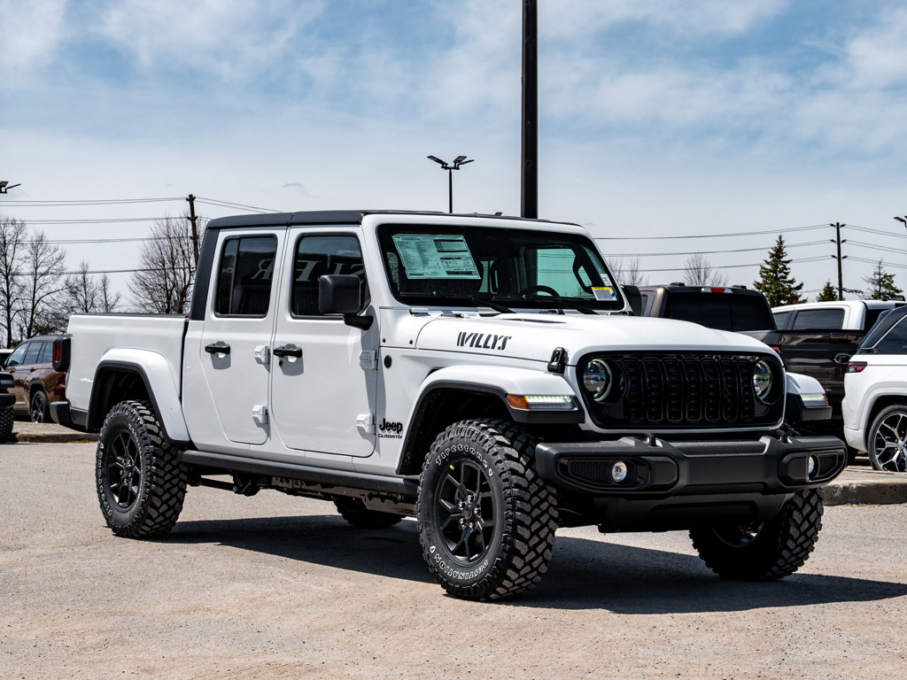 New 2026 Jeep Gladiator Willys Willys 4x4 for sale online - Ontario Approved