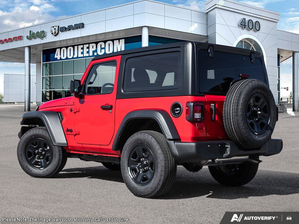 New 2026 Jeep Wrangler Sport Sport 2 Door 4x4 for sale online - Ontario Approved