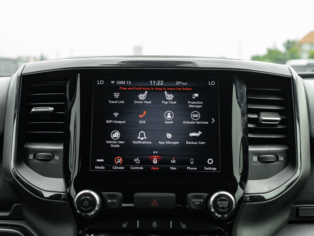 Used 2020 Ram 1500 Big Horn Big Horn 4x4 Crew Cab 5'7 Box for sale online - Ontario Approved