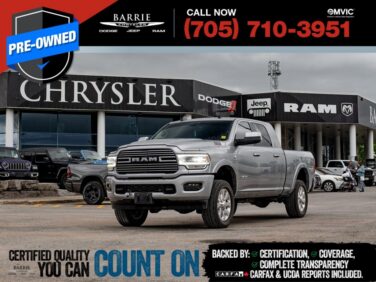 Used 2022 Ram 2500 Laramie Laramie 4x4 Mega Cab 6'4 Box for sale online - Ontario Approved