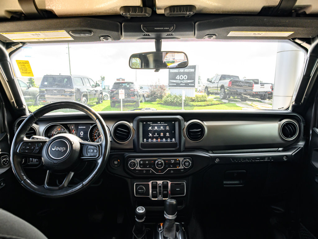 Used 2021 Jeep Wrangler Unlimited Willys Unlimited Willys 4x4 for sale online - Ontario Approved