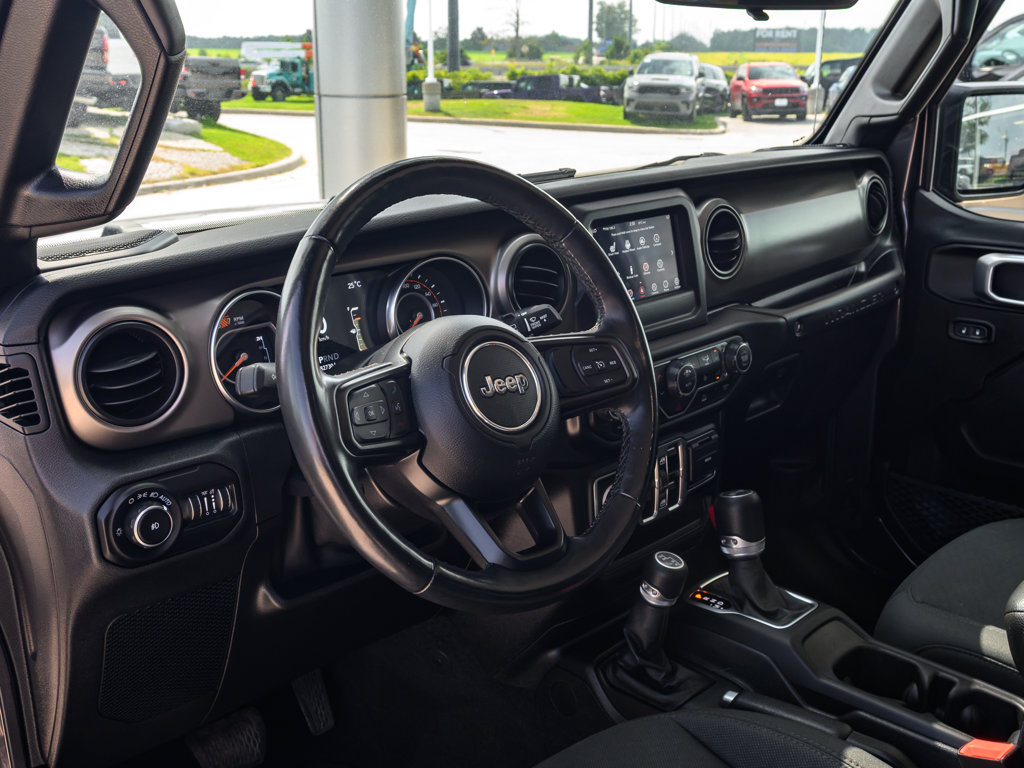 Used 2021 Jeep Wrangler Unlimited Willys Unlimited Willys 4x4 for sale online - Ontario Approved