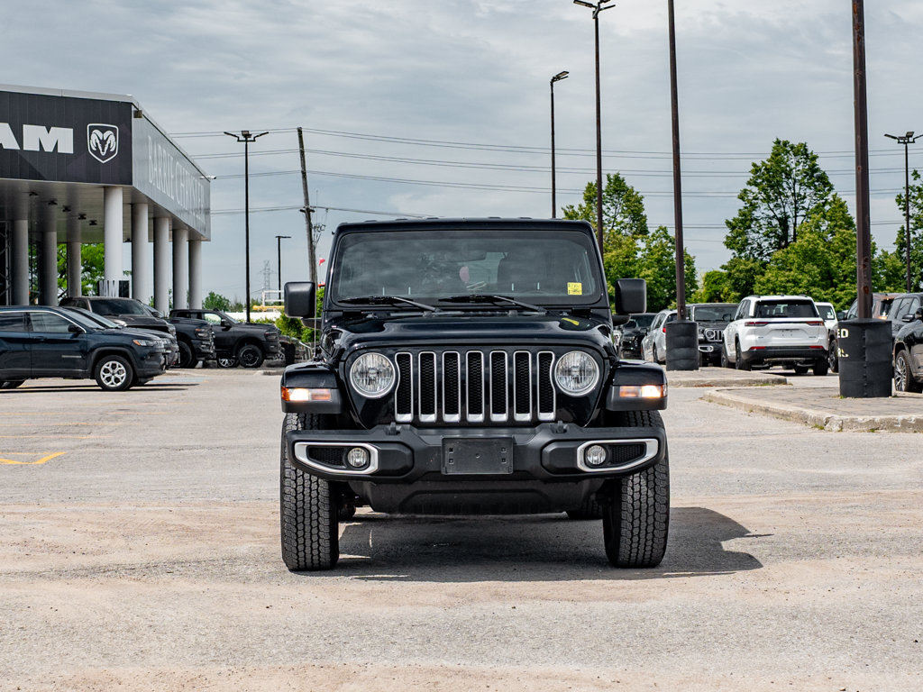 Used 2021 Jeep Wrangler Unlimited Sahara Unlimited Sahara 4x4 for sale online - Ontario Approved