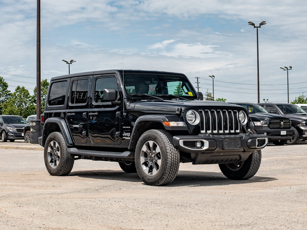 Used 2021 Jeep Wrangler Unlimited Sahara Unlimited Sahara 4x4 for sale online - Ontario Approved
