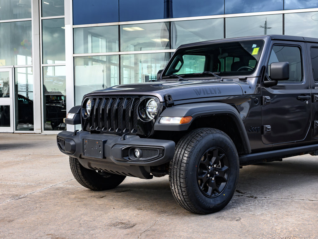 Used 2021 Jeep Wrangler Unlimited Willys Unlimited Willys 4x4 for sale online - Ontario Approved
