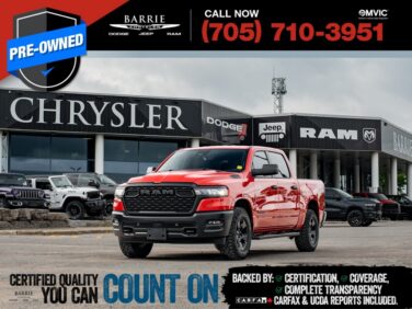 Used 2025 Ram 1500 Warlock Warlock 4x4 Crew Cab 5'7 Box for sale online - Ontario Approved